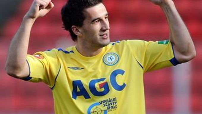 O důležitých třech bodech pro Teplice rozhodl v 78. minutě gólem na 3:2 Aidin Mahmutovič.