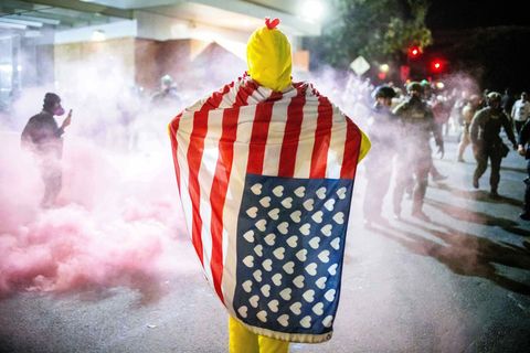 USA, Trump. ICE, imigrace, nepokoje, soud, Portland, Oregon, migrace,