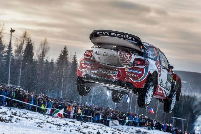 Švédská rallye 2017: Stéphane Lefebvre, Citroën