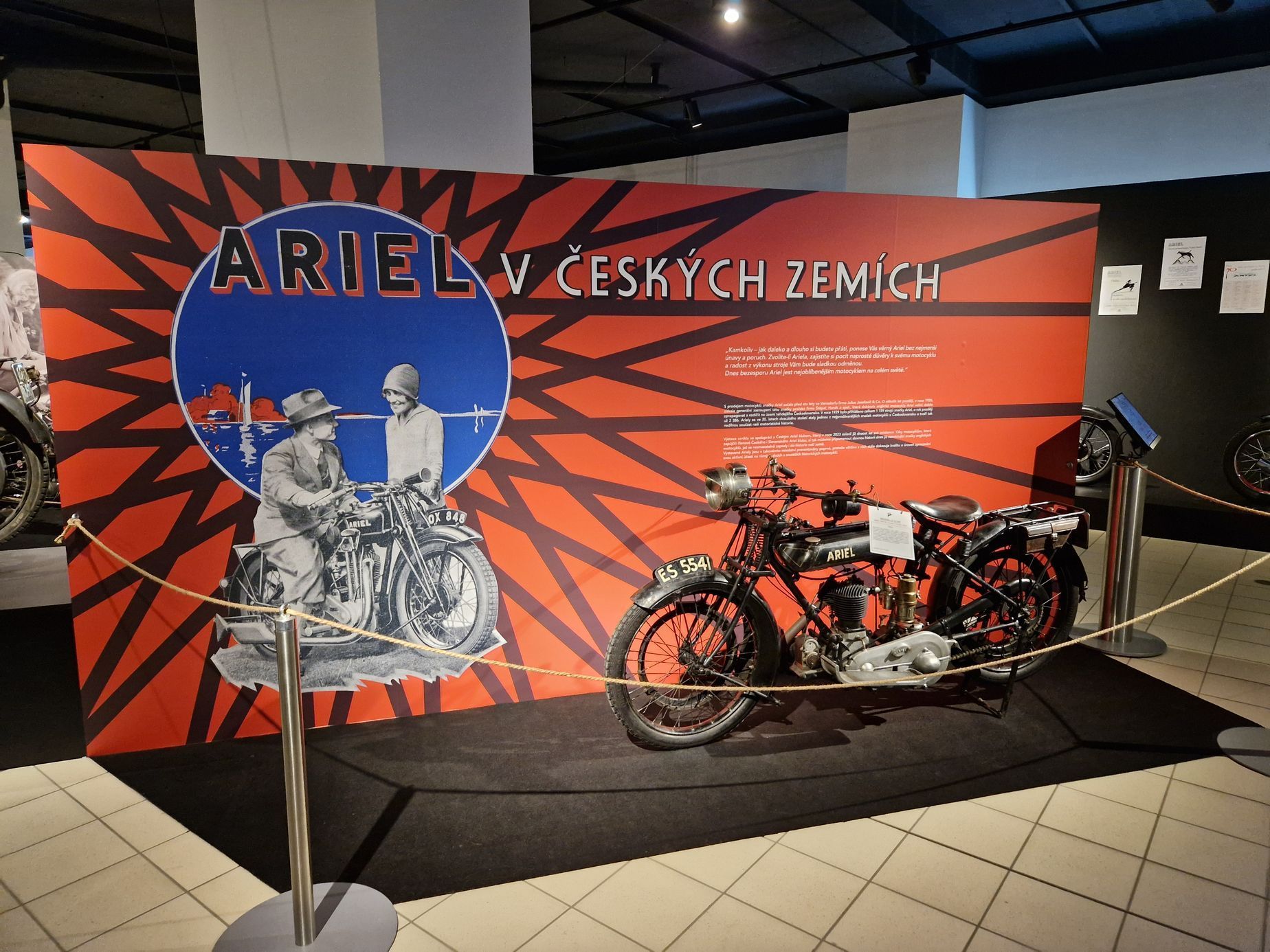 Ariel v Českých zemích výstava Technické muzeum Brno