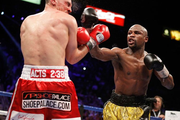 Floyd Mayweather junior a Robert Guerrero