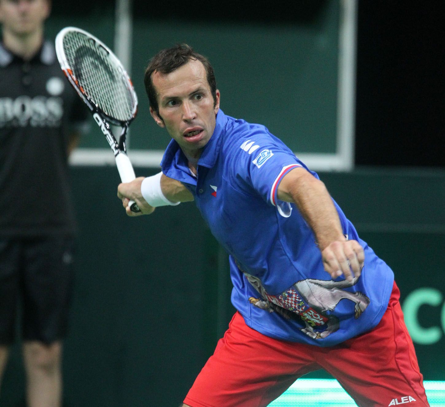 Juan Monaco vs Radek Štěpánek: semifinále Davisova poháru 2013