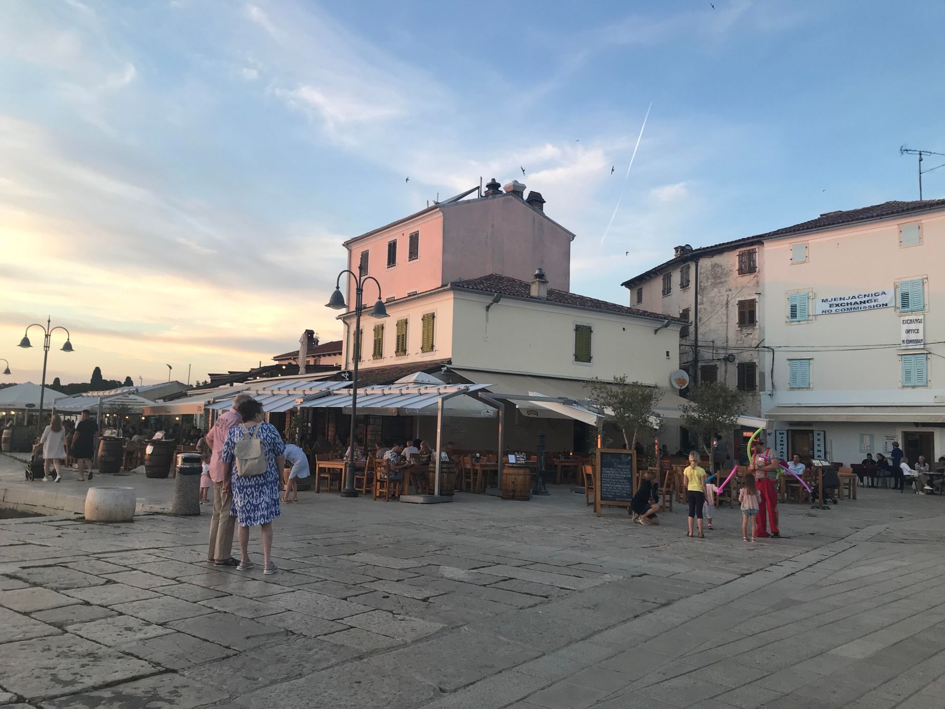Fažana, Istrie, červen 2021