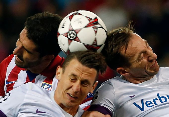 Atletico Madrid vs Austria Vídeň (García, Mader, Ortlechner)