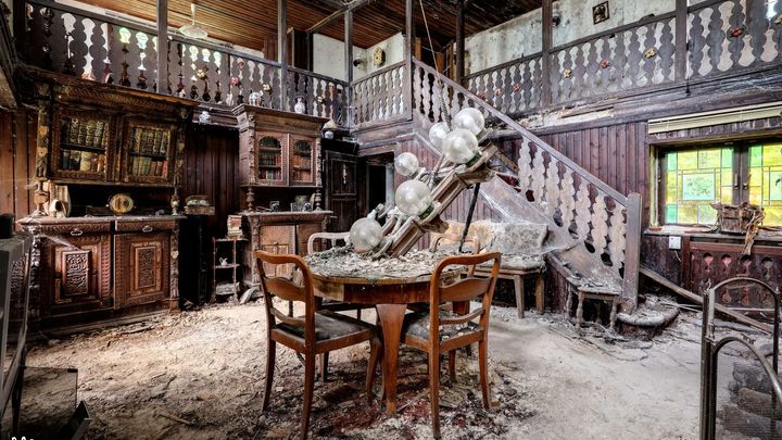 Tajemství pana Olafa. Opuštěný dům plný plísně, techniky a nevysvětlených příběhů; Zdroj foto: Lost in Time