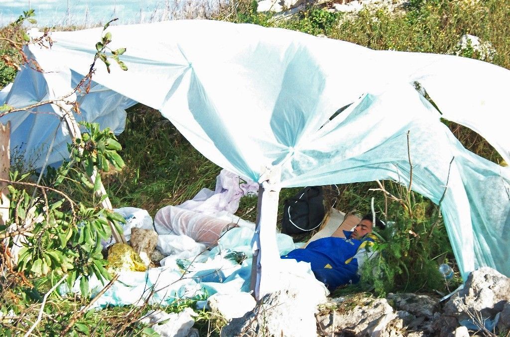 Turisté versus migranti na Lampeduse