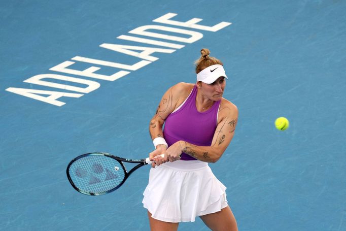 Markéta Vondroušová v Adelaide.