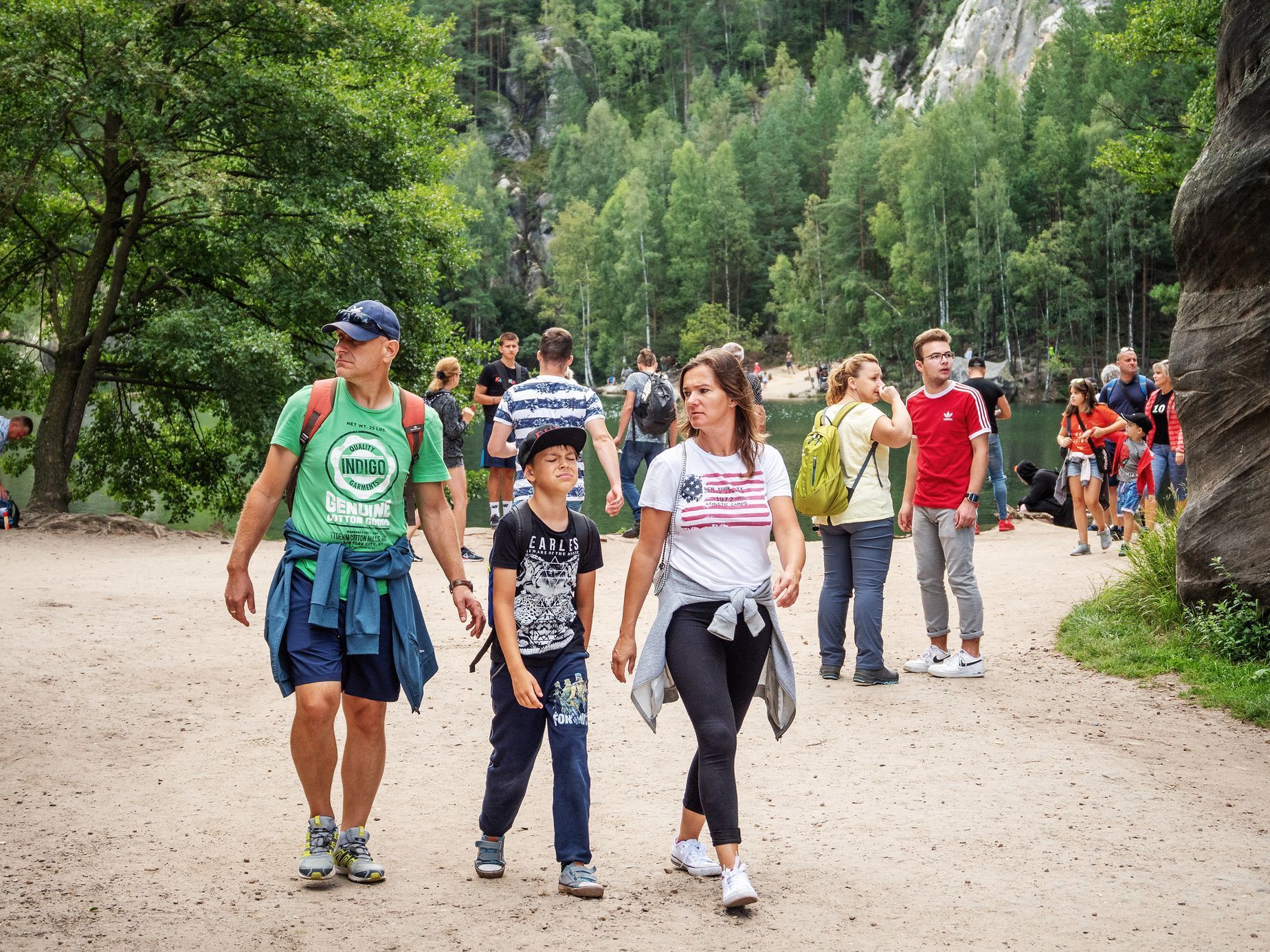 Overturismus: Turistická apokalypsa v Adršpachu během svátku Nanebezetí Panny Marie