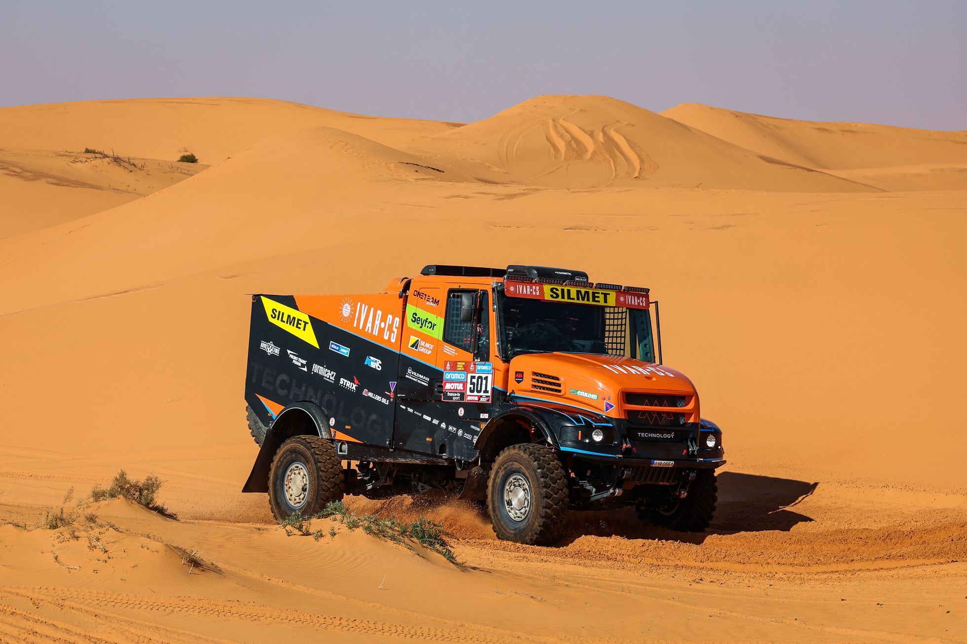 6. etapa Rallye Dakar 2023: Martin Macík ml., Iveco