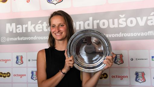 Markéta Vondroušová na Štvanici po návratu z French Open 2019