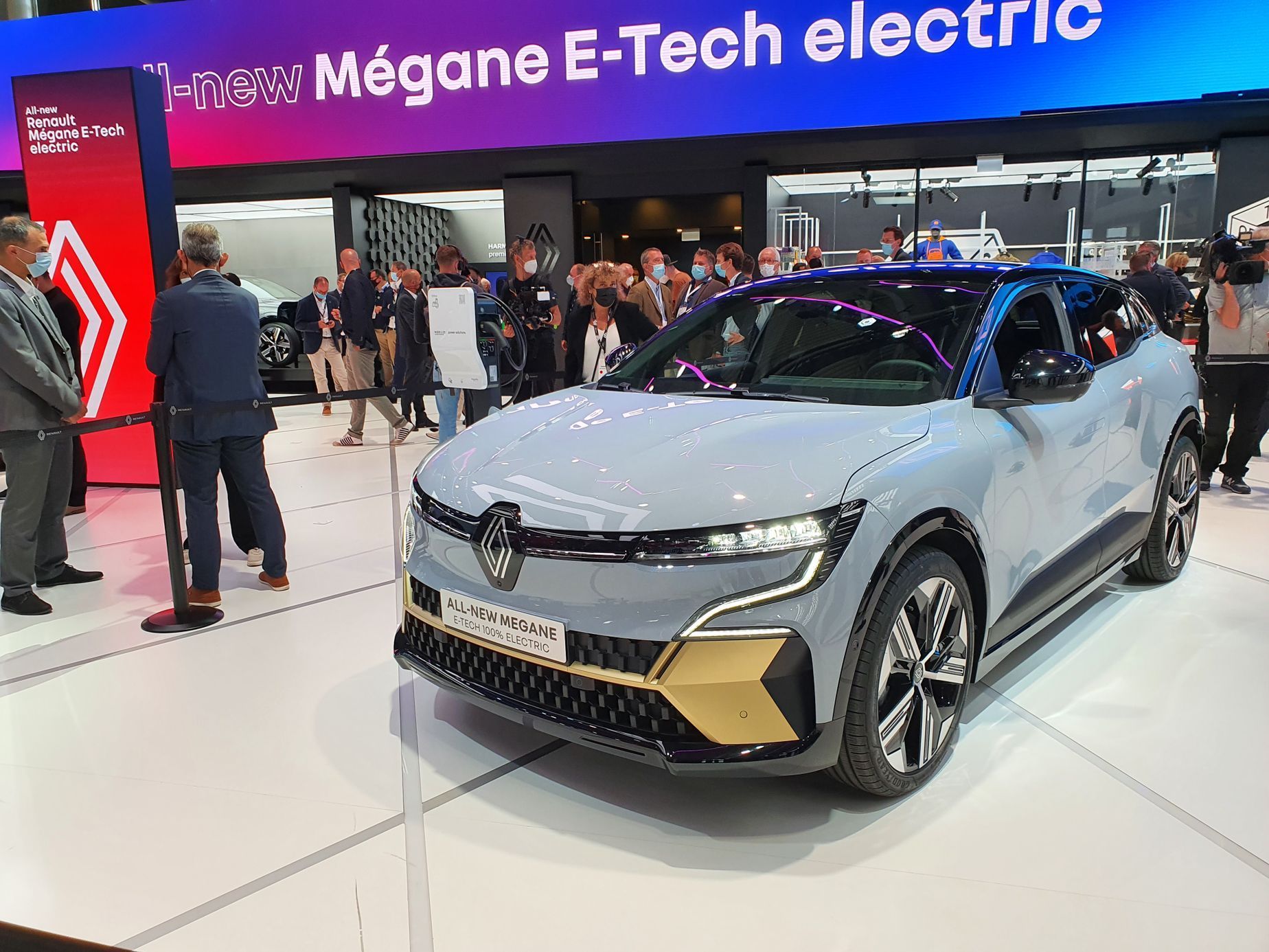 Renault Mégane E-Tech živě IAA Mnichov