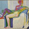 František Kupka: Velký akt (Plochy podle barev), 1910, olej, plátno, 150,1 x 180,8 cm