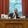Prezident Obama Oválná pracovna USA