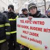 Protest hasičů a policistů