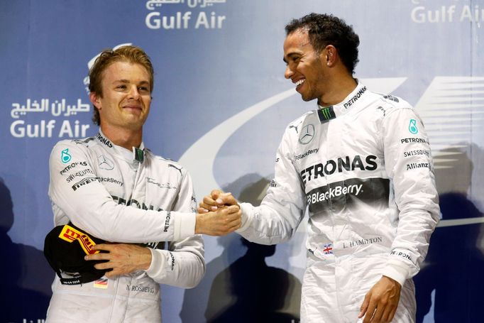 F1: Lewis Hamilton a Nico Rosberg (Mercedes)