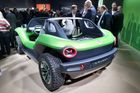 Elektromobil pro radost. Volkswagen v Ženevě představuje elektrickou plážovou buggynu