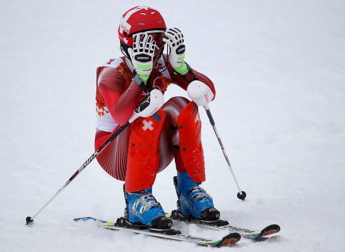 Soči, superkombinace: Dominique Gisinová, Švýcarsko