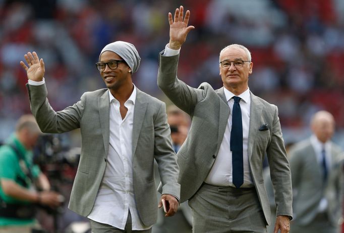 Ronaldinho a Ranieri