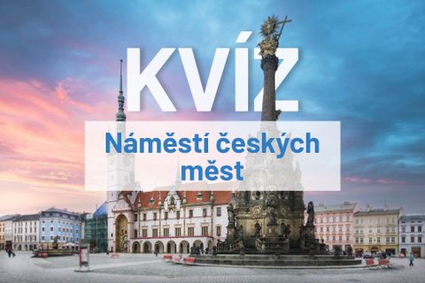 Kvíz: Nejkrásnější náměstí Česka. Poznáte podle nich města?