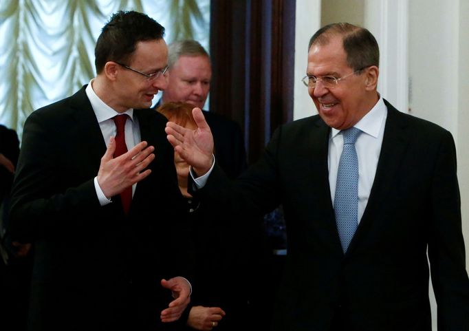 Péter Szijjártó a Sergej Lavrov.