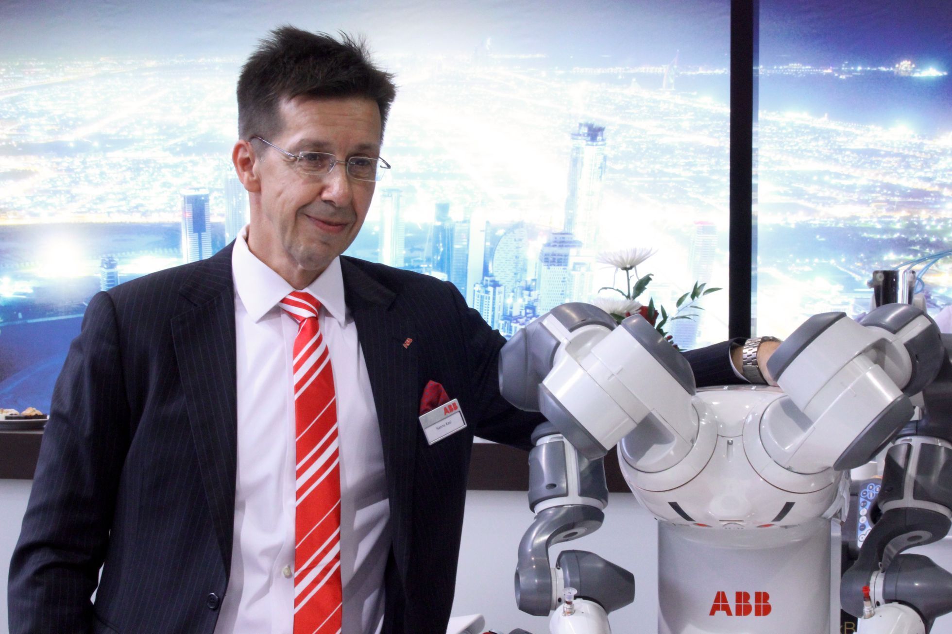 První robot v Česku se jmenuje YuMi, představila ho firma ABB