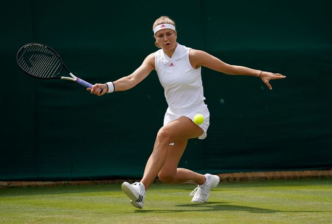 Karolína Muchová ve druhém kole Wimbledonu 2021