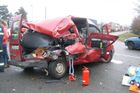 Při nehodě na Strakonicku zemřel řidič osobního vozu