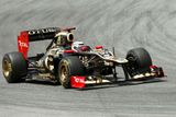 Britské stáji se vůbec v Barceloně dařilo. Grosjeanův parťák Kimi Räikkönen se postaví hned za něj na páté místo.