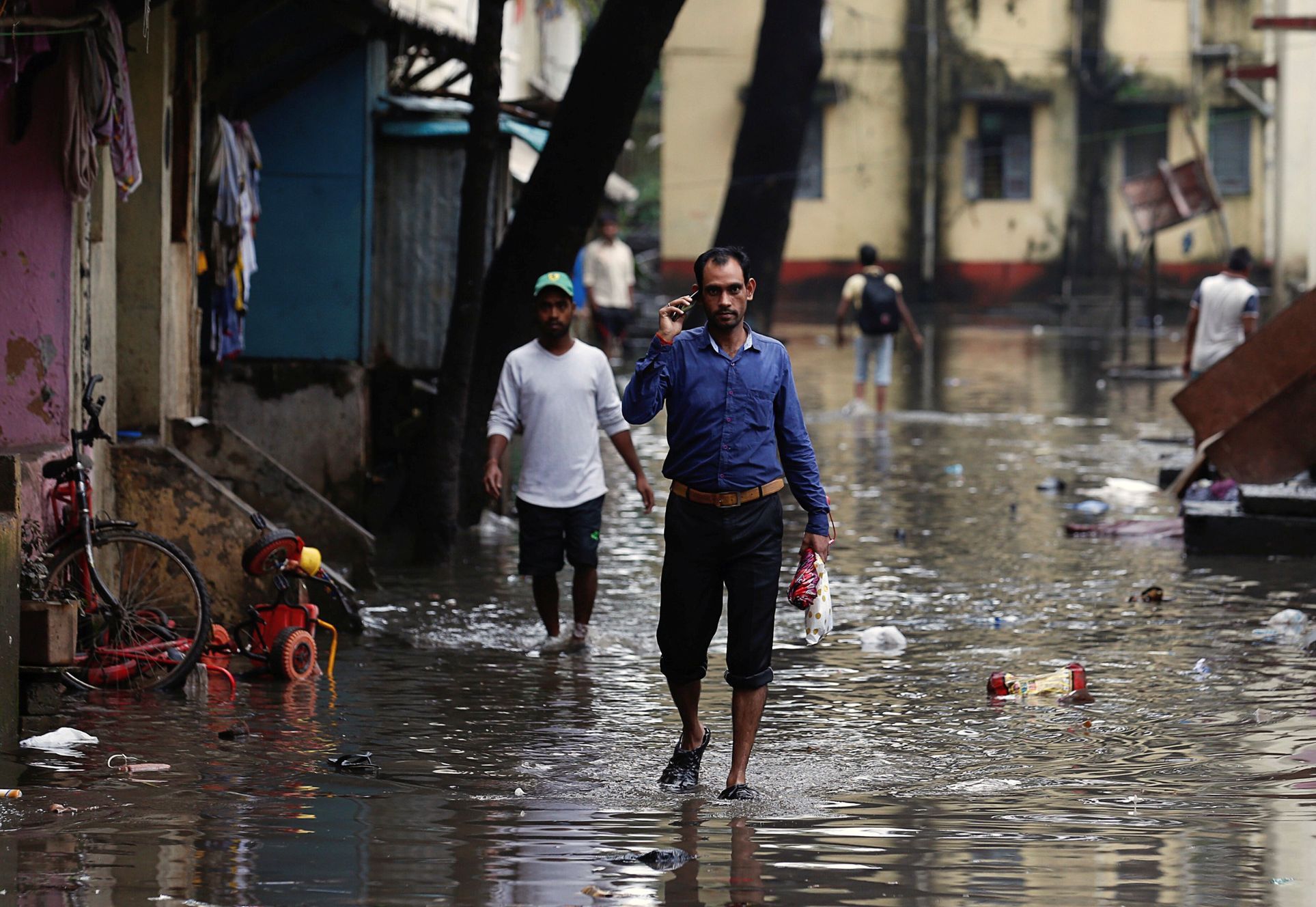 Záplavy v Bombaji