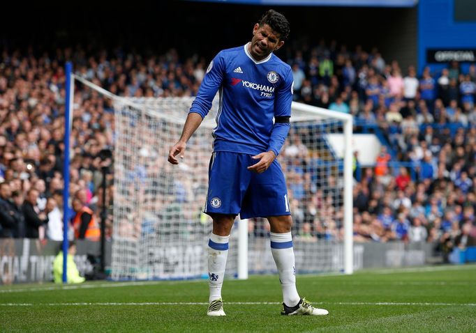 Chelsea - Leicester, Premier League 2016/17. Diego Costa