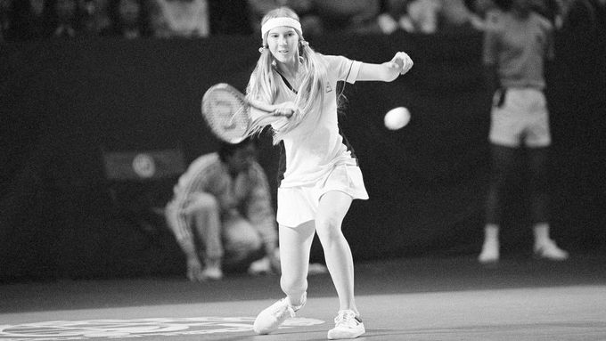 Andrea Jaegerová v dobách tenisové kariéry
