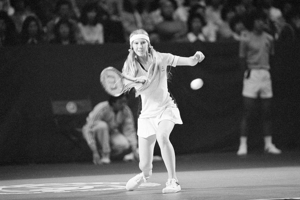 Andrea Jaegerová v dobách tenisové kariéry