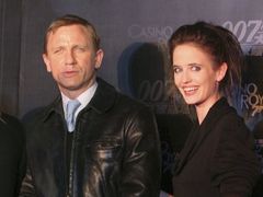 Daniel Craig a Eva Greenová na premiéře Casina Royal v Pekingu.