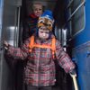 Válka na Ukrajině - nádraží Lvov, uprchlíci, děti, ukrajinci, humanitární krize