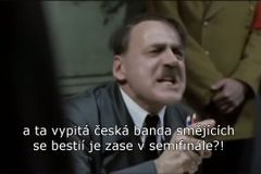 Hitler zuří, že Jágr nepřijde na oběd. A bude hrát o medaili