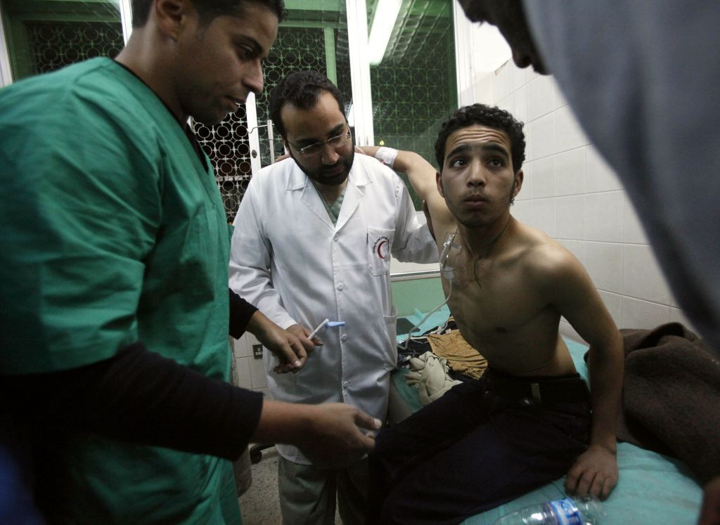 Libye Benghází nemocnice