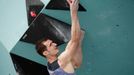 Český lezec Adam Ondra ve finále OH 2024 v Paříži