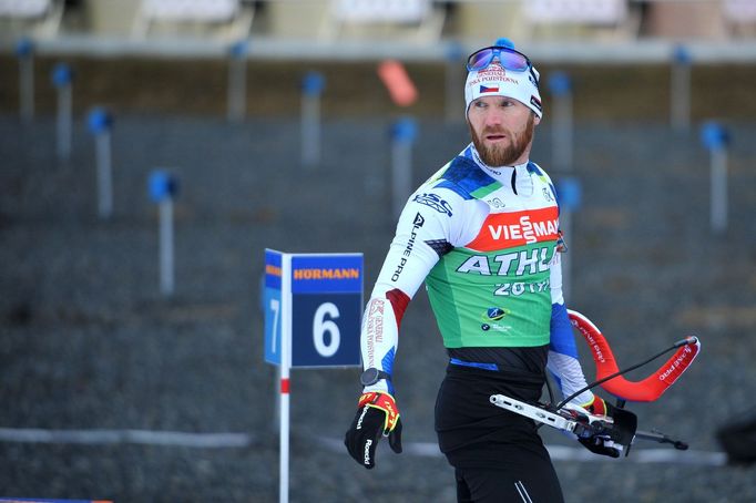 Trénink biatlon Nové Město na Moravě 2020, Světový pohár, MIchal Šlesingr