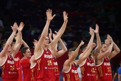 Basketbalisté Ruska jsou po šesti letech v semifinále mistrovství Evropy