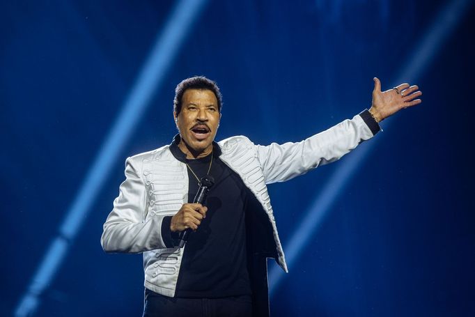 Koncert Lionela Richieho v pražské O2 aréně.