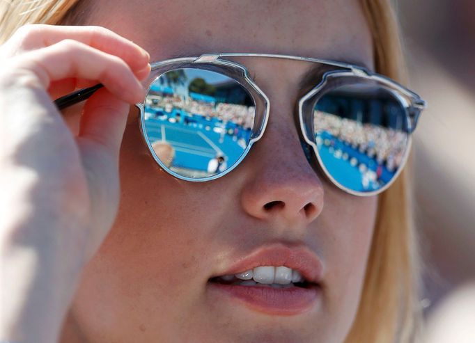 Ester Sátorová na Australian Open 2015