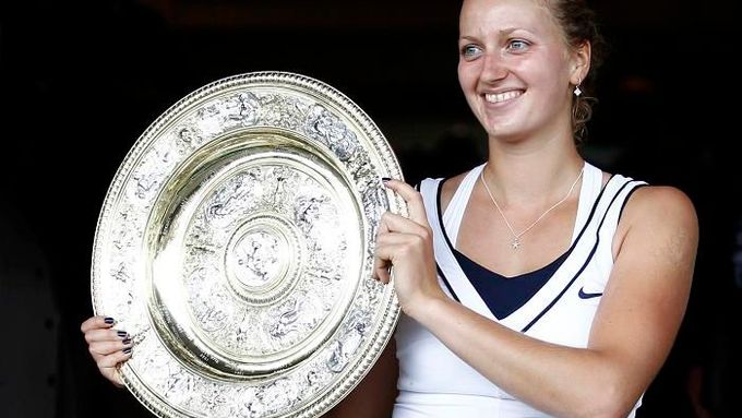 Petra Kvitová po svém triumfálním tažení na letošním Wimbledonu.