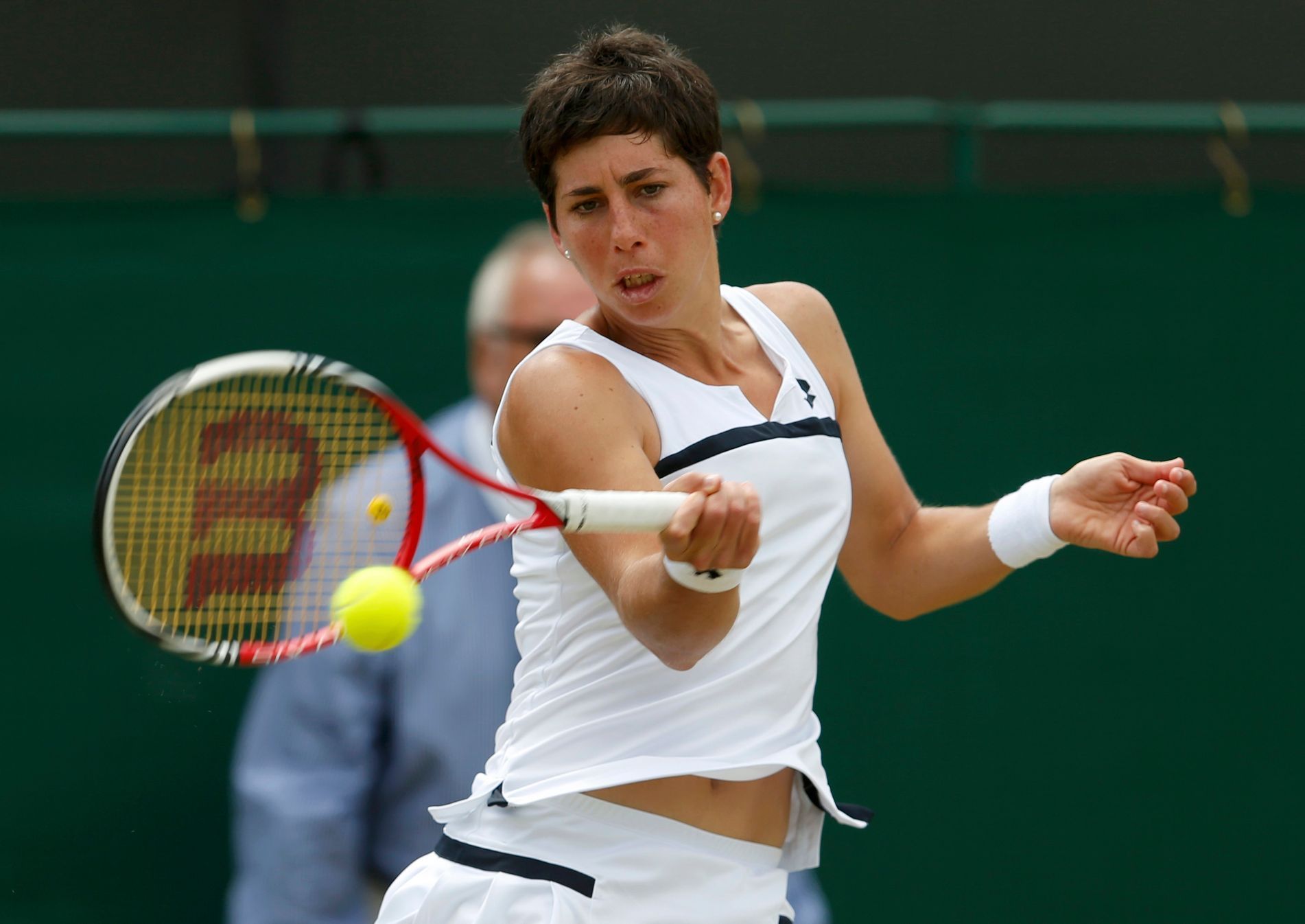Tenis, Wimbledon 2013: Carla Suárezová-Navarrová