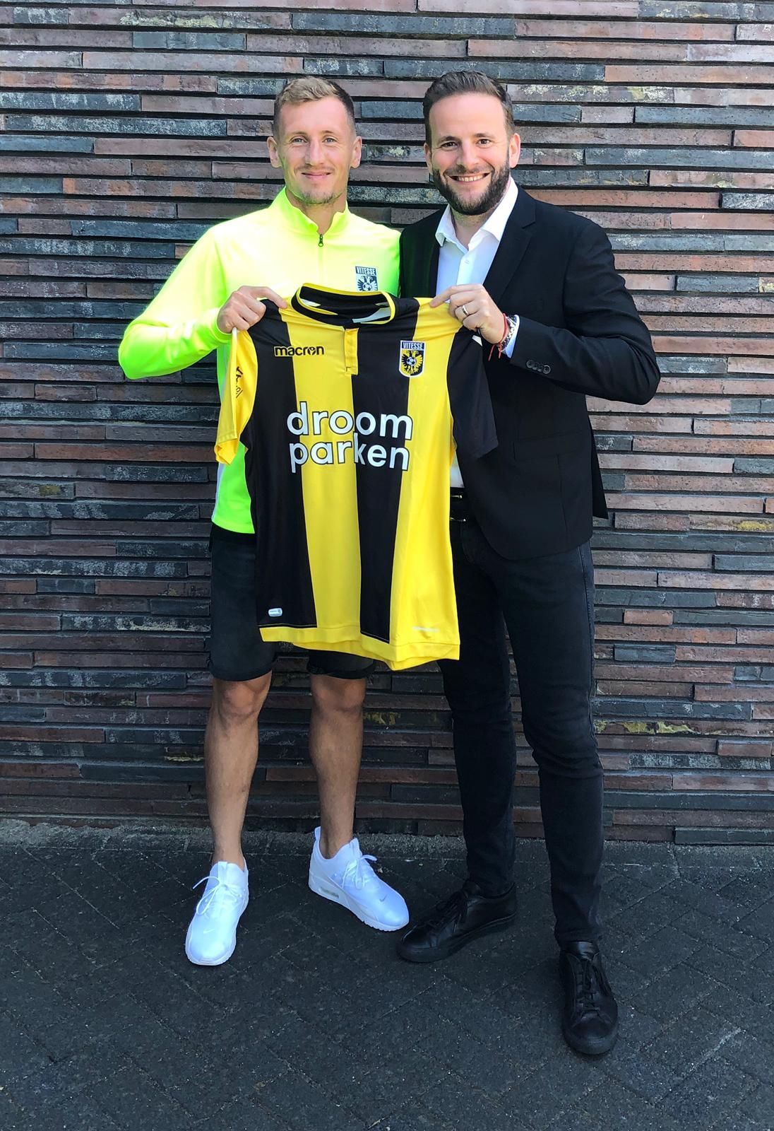 Fotbalový obránce Tomáš Hájek po přestupu do Vitesse Arnhem