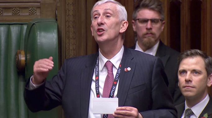 Lindsay Hoyle, nový šéf britské Dolní sněmovny