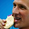 Olympijský zlatý medailista americký plavec Ryan Lochte po polohovacím závodě na 400 metrů na OH 2012 v Londýně.