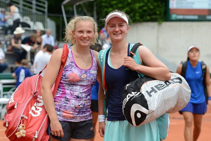 Kateřina Siniaková a Barbora Krejčíková