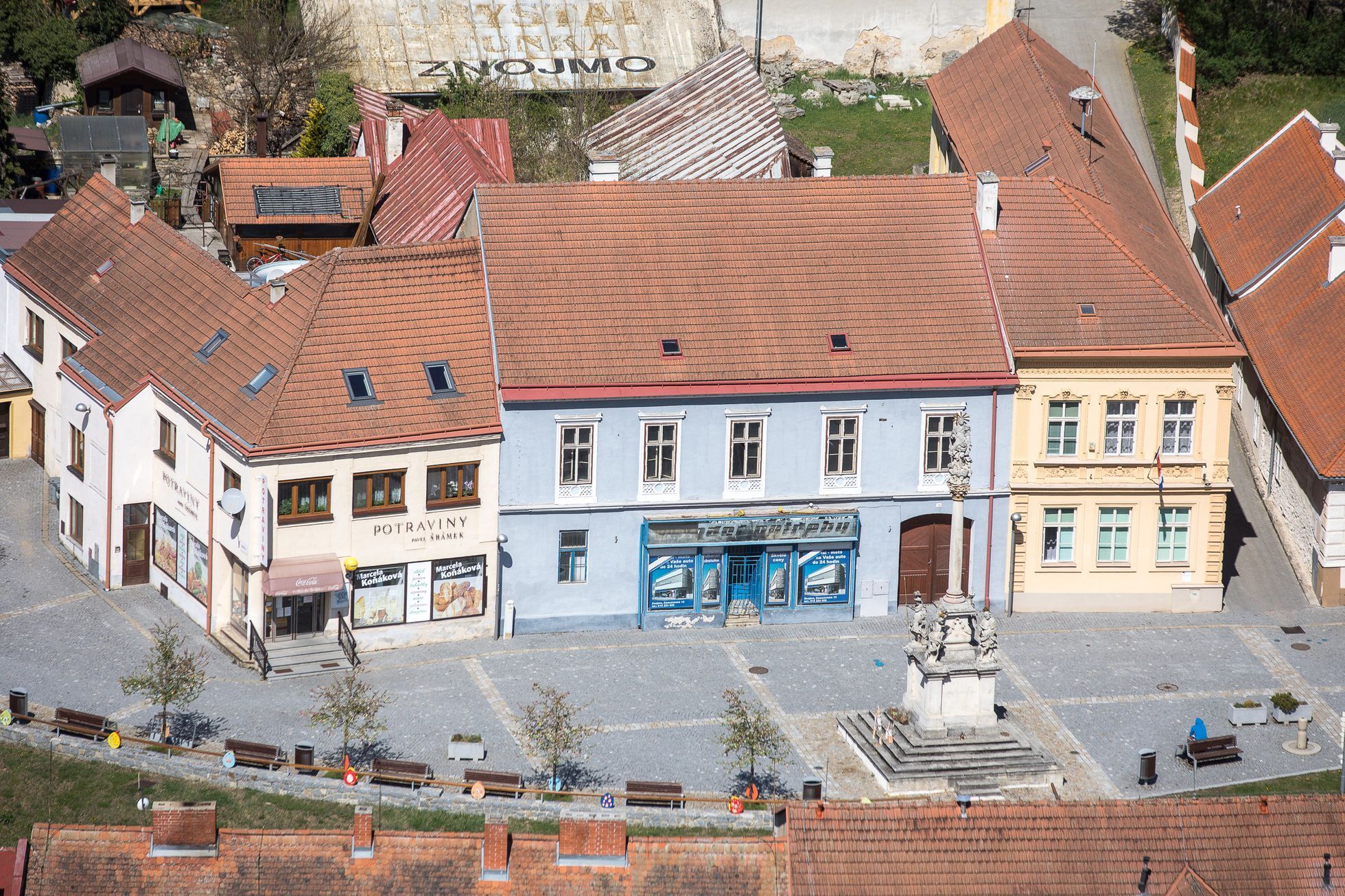Zámek Vranov nad Dyjí - rekonstruce věže a střech 2020