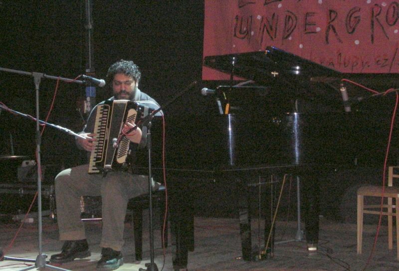 Mário Bihári na Lednovém Undergroundu 2006