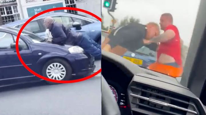 U prázdných britských benzinek stoupá agrese. Muže s nožem rozzuřilo předbíhání; Zdroj foto: Facebook/Spotted Enfield